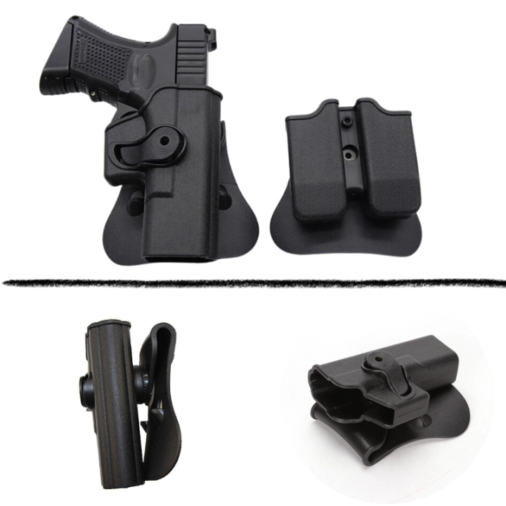 Tactical Holster Pistol Holster for Gen 1-4 Glock 17 18 19 Case waist ...