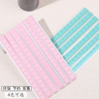 Reusable Manicure Clay Nail Piece Mud Green Pink Plasticine Practice Nail Piece Fixed Glue Paste White Clay Tool Adhesives Tape