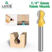 LAVIE 1PC 14 6MM 8MM Shank แนวนอน Crown Molding Bits Router Bit งานไม้เครื่องตัดสำหรับไม้ Bit Face Mill C06 C07