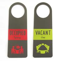 ป้ายแขวนประตู OCCUPIED // VACANT แพ็ค 3 ชิ้น