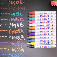 New 1pcs White Waterproof Rubber Permanent Paint Marker Pen Car Tyre Tread Environmental Tire Painting