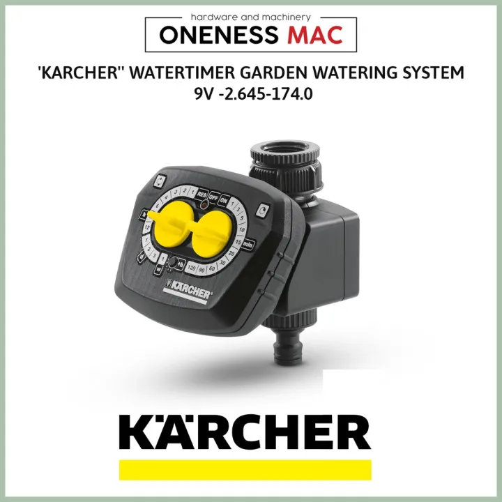 KARCHER WATERTIMER GARDEN WATERING SYSTEM 9V 2.645174.0 Lazada