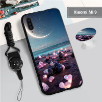 สำหรับ Xiaomi Mi 9 /Mi Max 1 /Mi Max 2 /Mi Max 3/Mi Note 1เคสซิลิโคนนิ่มพร้อมห่วงและเชือก