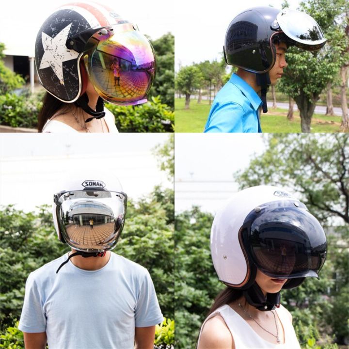 หมวกกันน็อคอเนกประสงค์สำหรับ-helm-motor-retro-โบราณ-bitwell-อุปกรณ์เสริมเลนส์แบบฝาพับชิ้นส่วน-moto-capacete