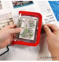 Mini Zipper Loose-leaf Photo Album Binder Case 3-hole Metal Binder Pvc Girl Photocard Binder Photocard Holder Collect Book  Photo Albums