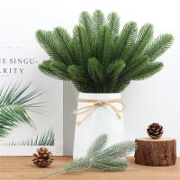 Artificial Needles Garland Festive Pine Branch Decorations Fake Plants Needle Garland Pine Branches Artificial Plants Christmas Home Tree Decorations