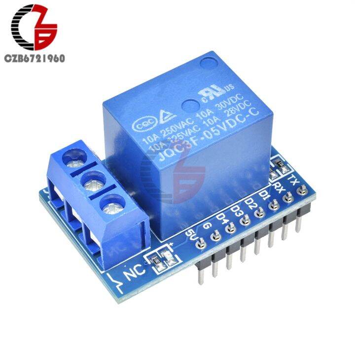 1 Channel for WeMos D1 Mini Relay Shield 5V Relay Module ESP8266 ...