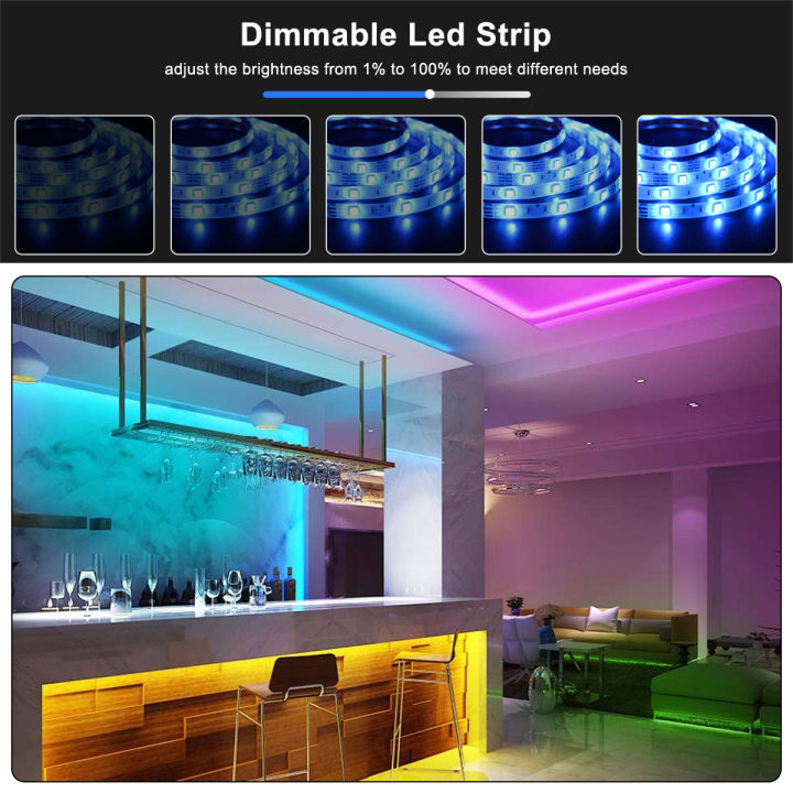 15m-20m-flexible-neon-lights-12v-led-strip-5-m-with-wifibluetooth-control-5050-rgb-ribbon-luminous-tape-led-light-for-room-wall