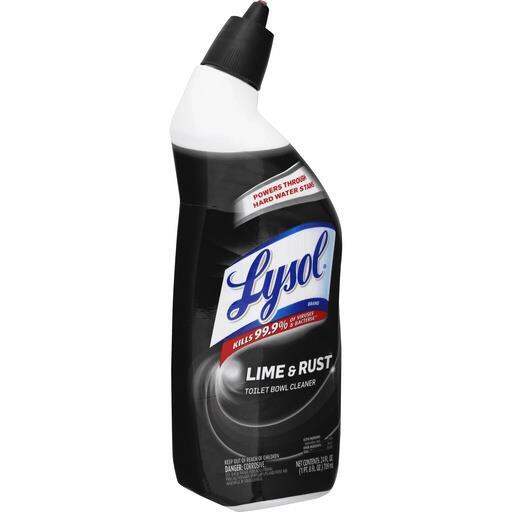NEW 2023 Lysol Lime Rust Remover Toilet Bowl Cleaner 709mL Lazada PH