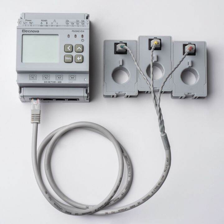 PD194ZE14 DIN Rail MultiCircuit Monitoring Energy Kwh Meter 3 Phase