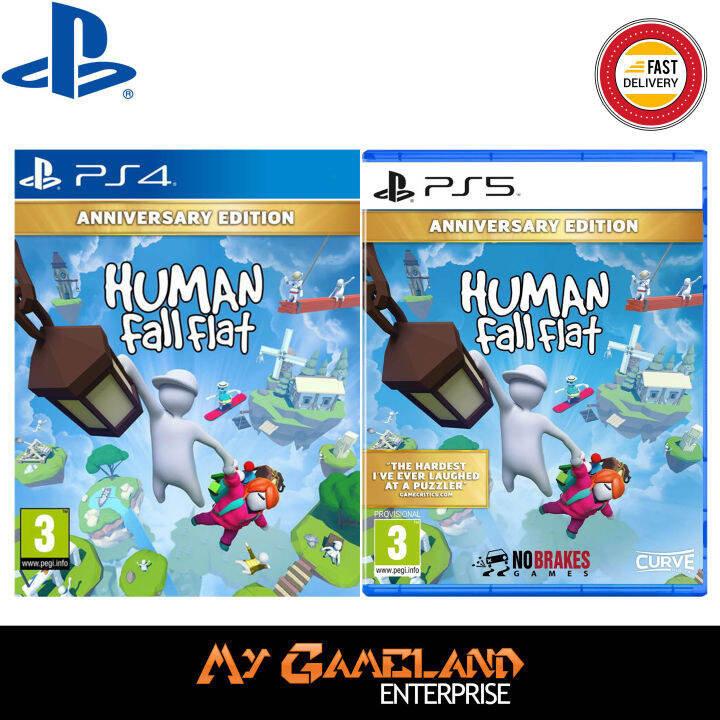 PS4 / PS5 Human Fall Flat Anniversary Edition (R2)(English/Chinese