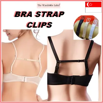 10pcs Women Non-slip Bra Strap Clips Adjustable Bra Buckle Bra