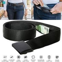 ✌Travel Security Money Belt with Hidden Money Pocket Cashsafe Anti-Theft Wallet
