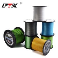 FTK 500M Fishing Line Super Strong 4 Strands Braided Line Multifilament Line Braided Wire PE 0.10mm-0.40mm 8-60LB