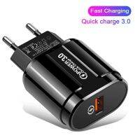 【Aishang electronic】「Aishang electronic」3A QC3.0 USB Charger EUWallPhone Wall Charger สูง SpeedCharging อะแดปเตอร์สำหรับ iPhone 11MAX สำหรับ Samsung