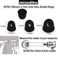 misodiko S270D Silicone Earbuds Tips Eartips for Shure SE215 SE315 SE535 SE425 SE846/ Etymotic ER4 HF5/ Klipsch R6i R6m S4i X6i