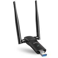 L-Link 1300Mbps อะแดปเตอร์ Wifi ไร้สายอินเทอร์เน็ตเครื่องอุปกรณ์เชื่อมต่อกับ Wifi USB3.0การ์ดเน็ตเวิร์กสำหรับ PC แล็ปท็อป Dual Band 2.4G/5.8Ghz เสาอากาศ5Dbi