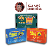 Flashcard - Combo Flashcard Từ Vựng Tiếng Trung 1234 Và Flashcard Ngữ Pháp