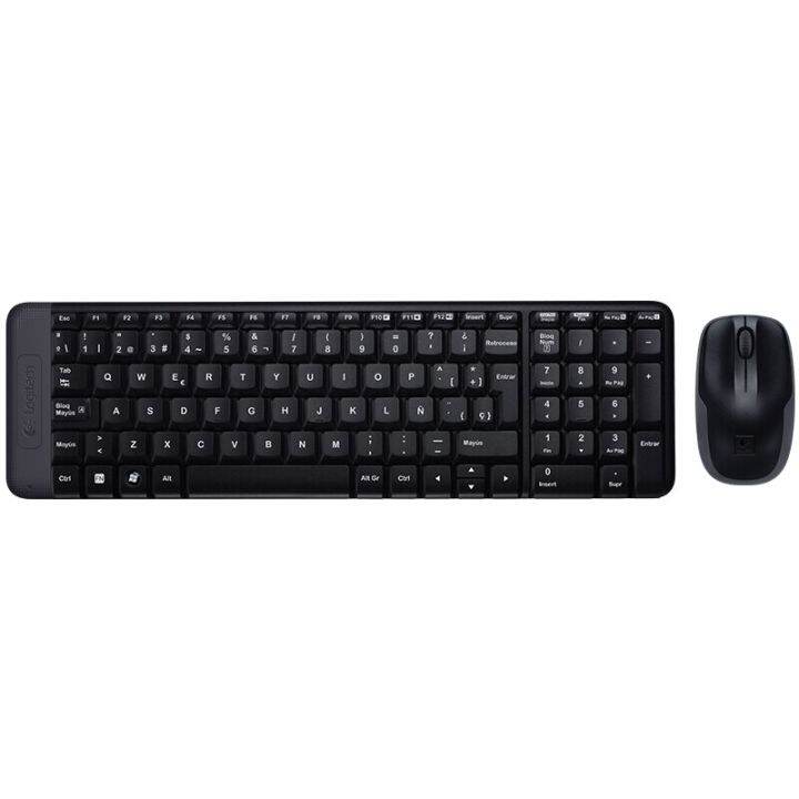 Logitech MK220 104 Keys Keyboard 1000DPI Mouse Set USB Receiver 2.4GHZ