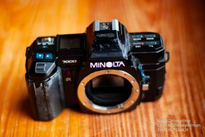 ขายกล้องฟิล์ม Minolta A7000 สำหรับเป็นอะไหล่ Serial 2116558