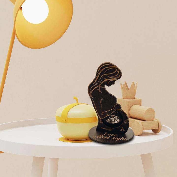 Moon Whistle Baby scan Photo Frames Black Baby Ultrasound Picture Frame