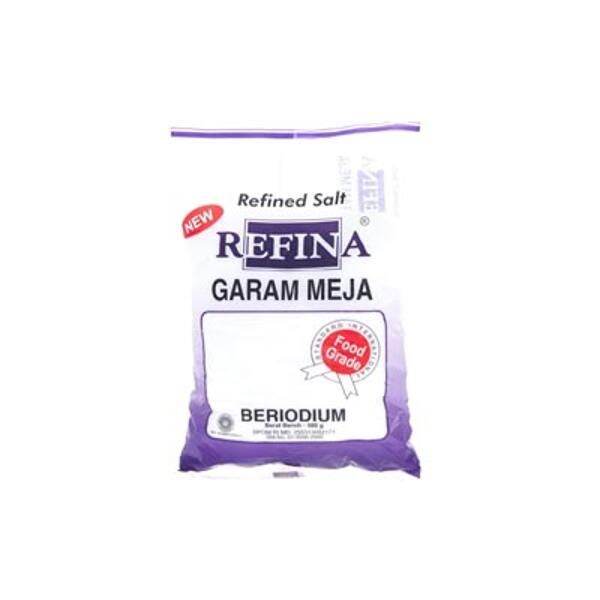 Refina Garam Meja Beriodium Refined Salt 500G | Lazada Indonesia