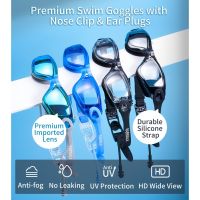 【health】 Swimming Goggles Anti-Fog Adult Goggles Anti-UV Clear Vision Swim goggles competition goggles for training