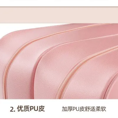 High-end MUJI Cosmetic Storage Box Going Out Portable Portable Dry Wet Separation Transparent Cosmetic Bag Storage Bag Double Layer Waterproof Portable