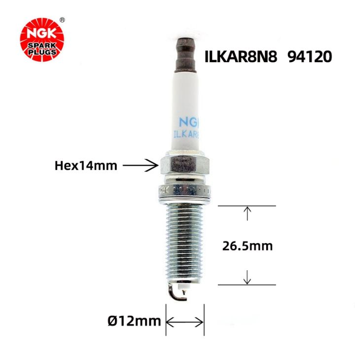 yf-ngk-iridium-platinum-spark-plug-ilkar8n8-94120-is-suitable-for-mg-hs-gs-rx5-rx8-2-0t-4pcs