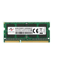 ZVVN 4GB DDR3L PC3L-12800S 1600MHz 3S4E16C11ZV01-L Low Voltage SODIMM Laptop Memory