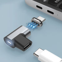 Usbc 2 In 1 Type C Converter แม่เหล็ก Charger Connector อลูมิเนียมอัลลอยด์ Fast Charging Charging Converter สำหรับ Samsung 10กิกะไบต์วินาที