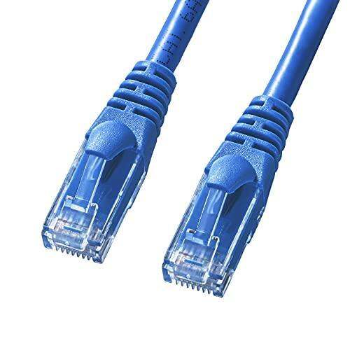 sanwa-สายไฟเส้น-cat6a-สาย-lan-10-gbps-500mhz-กิกะบิตสายเคเบิลอีเทอร์เน็ต-anti-break-ตัวเชื่อมต่อ-rj45-0-5m-สีน้ำเงิน-kb-t6ay-005bl