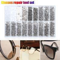 1000 Pcs Spectacles Sunglasses Glasses Repair Screw Screwdriver Assorted Used Fixing Glasses/Watch