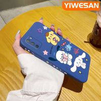 YIWESAN เคสสำหรับ Xiaomi MI M3 POCO ลายการ์ตูน Cinnamoroll Pochacco บางสวยงามเคสโทรศัพท์ดีไซน์ใหม่ขอบสี่เหลี่ยมเคสนิ่มป้องกันปลอกซิลิโคนเคสกันกระแทก