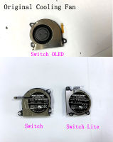 Original พัดลมระบายความร้อนสำหรับ Nintend Switch NS OLED Switch Lite คอนโซลในตัว CPU Cooler Repair Parts