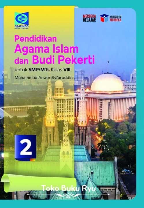 Buku Agama Islam Kelas 28viii Smp Grafindo Kurikulum Merdeka Lazada Indonesia 9884