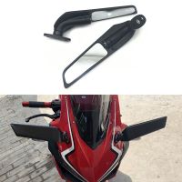 For HONDA CBR500R CBR650R CBR1000RR 2016-2021 Motorcycle Mirror Modified Wind Wing Adjustable Rotating Rearview Mirror