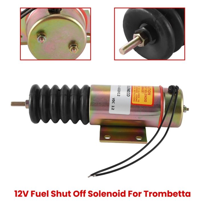 1-pcs-12v-excavator-fuel-shut-off-solenoid-replacement-accessories-for-trombetta-d513-a32v12-d513a32v12