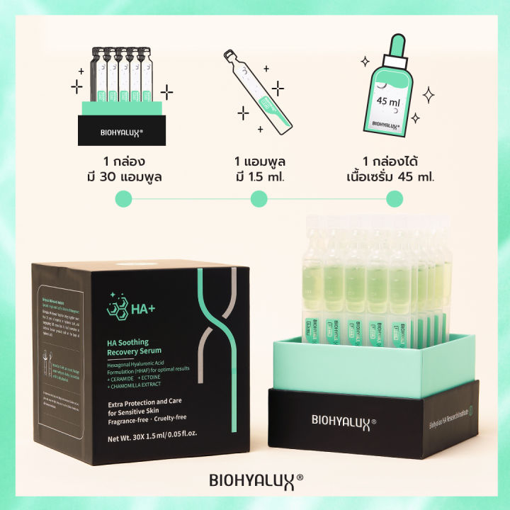 biohyalux-ha-soothing-recovery-serum-ไบโอยาลักซ์-เซรั่มฟื้นบำรุงและดูแลผิวบอบบางเป็นพิเศษ-เหมาะสำหรับผิวบอบบางแพ้ง่าย