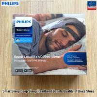 PHILIPS® SmartSleep Deep Sleep Headband Boosts Quality of Deep Sleep ฟิลิปส์ อุปกรณ์ช่วยการนอนหลับ แถบคาดศีรษะสำหรับการนอนหลับ หลับลึก หลับสบาย