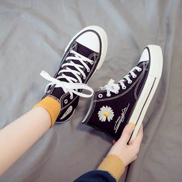 High Cuts Daisy GD Peaceminusone sneakers ulzzang trendy casual sports  shoes Vans Crossover Converse inspired | Lazada