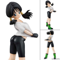 โมเดล Dragon Ball MH Girl Series DBG Gohan Wife Miss Bīderu 17cm Figure Model DragonBall Bīderu Figure Doll ตุ๊กตาอนิเมะ