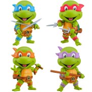 10Cm 4 Styles Teenage Mutant Ninja Turtles Anime Figure 1987 Leonardo Da