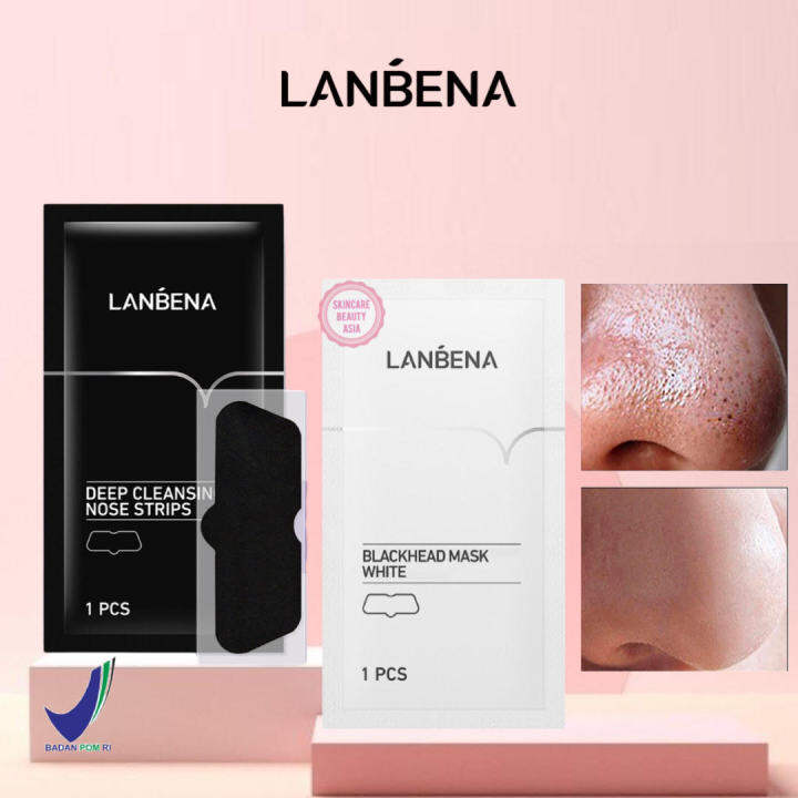 LANBENA Deep Cleansing Nose Strips Sachet Pencabut komedo Lazada Indonesia
