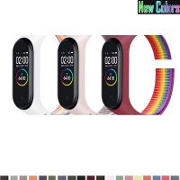 Woven Nylon Loop Strap Band for Xiaomi Mi band 4 Miband 3 4 5 6 7 【BYUE】