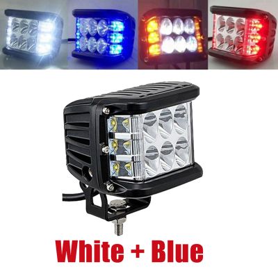 Auto Triple Side Lighted Work Light Dome Light Burst Flashing Light Headlight Spotlight Strobe Light LED Auto Supplies