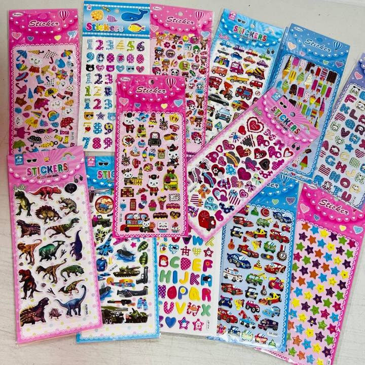 CUTE WATERPROOF Stickers Assorted Design (SOLD PER PACK) | Lazada PH