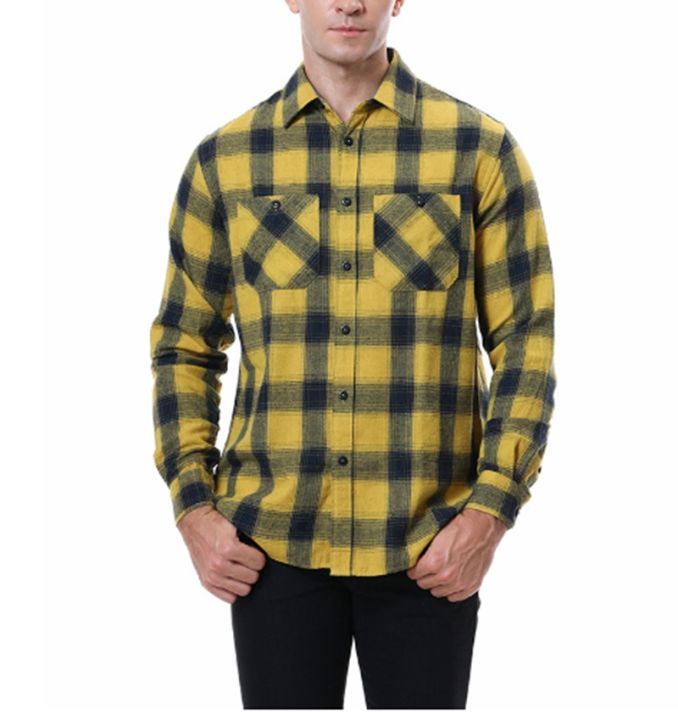 feb-autumn-casual-plaid-flannel-shirt-men-long-sleeved-chest-two-pocket-design-fashion-printed-turn-down-collar-button-shirt-mens