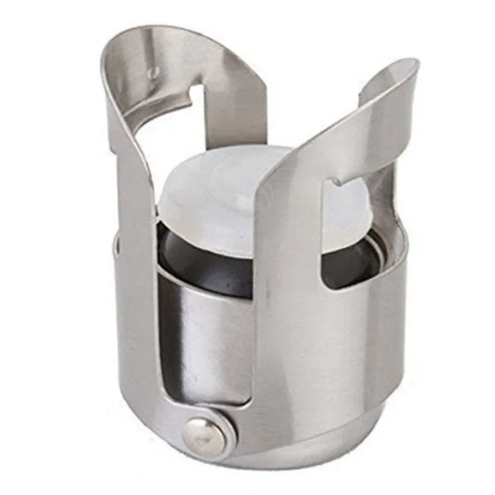 Cork Preserver Stainless Steel Sparkling Wine Champagne Bottle Stopper