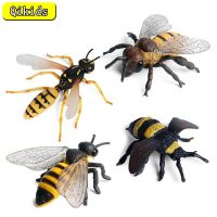 Simulação Animal Modelo Insto Vespa Honeybee Decoração Figura De Ação Educacional Cognição Brinquedo Presente Para Crianas